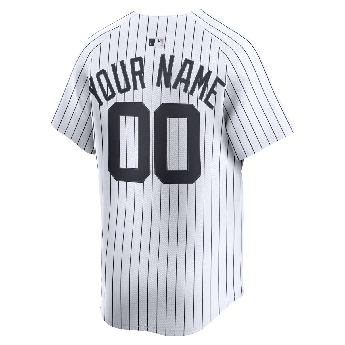New York Yankees White Home Limited Custom Baseball Jersey