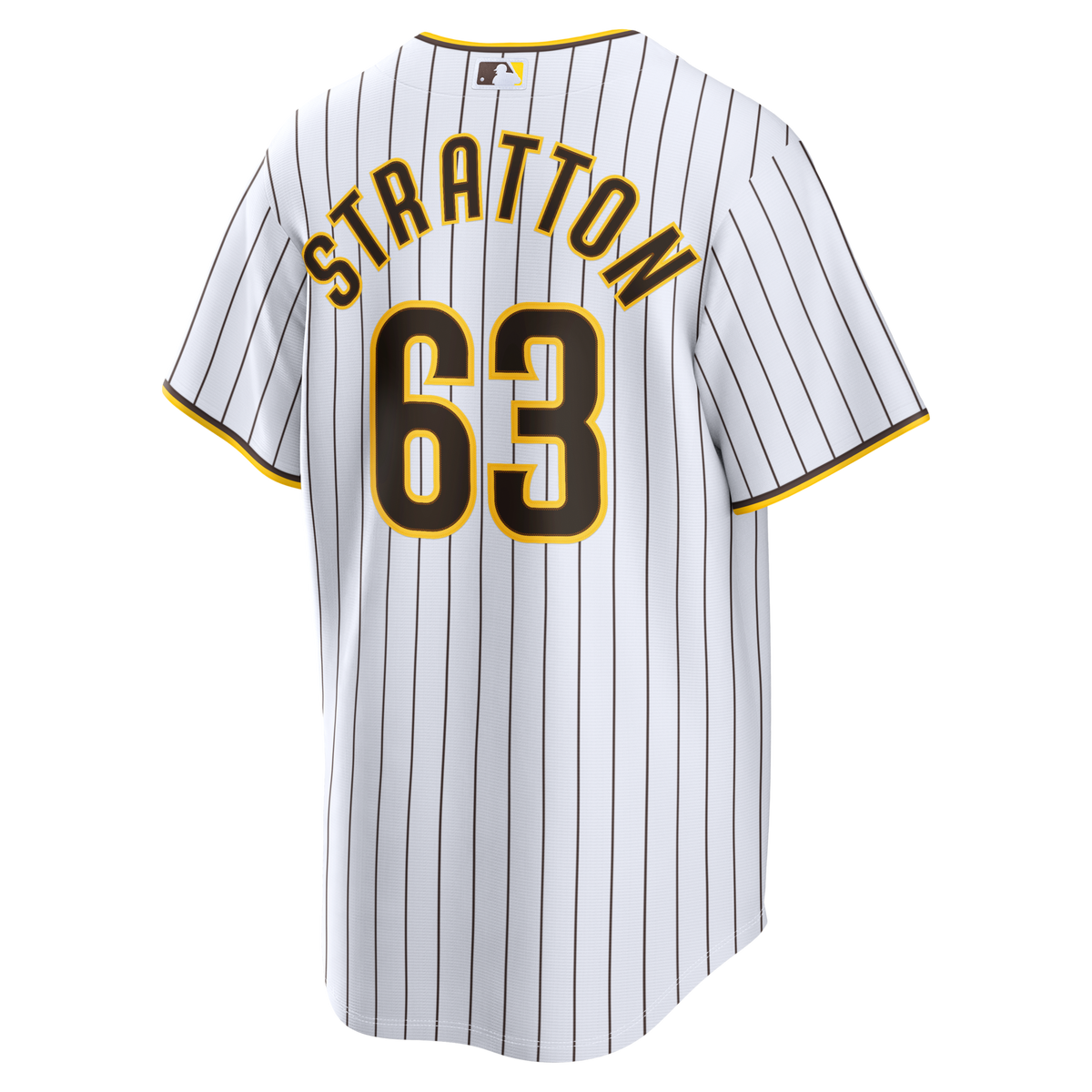 San Diego Padres Hunter Stratton White Home Replica Baseball Jersey