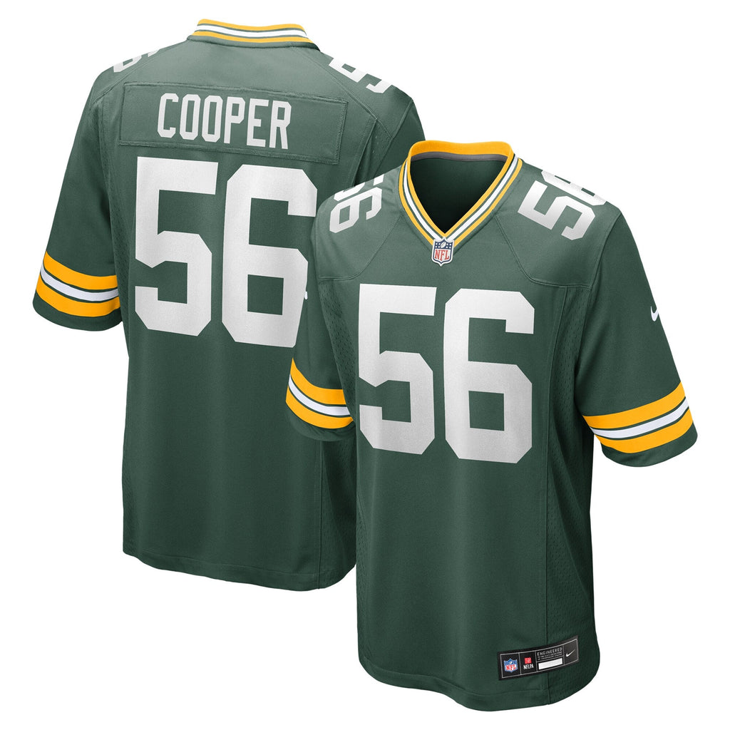 Green Bay Packers Edgerrin Cooper Green Game Football Jersey