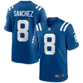 Indianapolis Colts Rigoberto Sanchez Royal Game Football Jersey