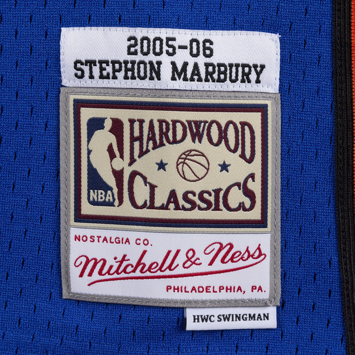 New York Knicks Stephon Marbury 2006 Swingman Jersey - Royal Blue