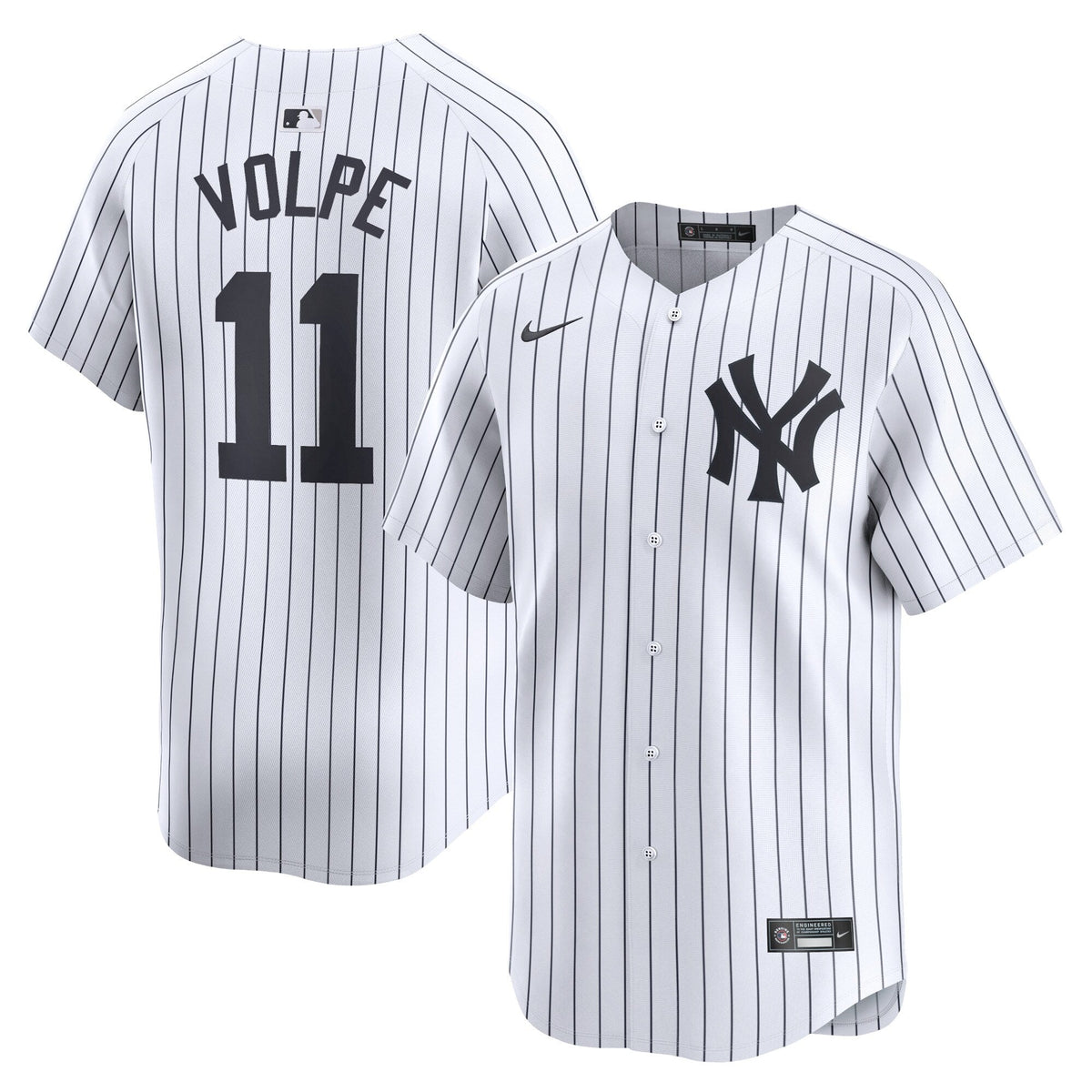 New York Yankees Anthony Volpe White Home Limited Player Baseball Jersey
