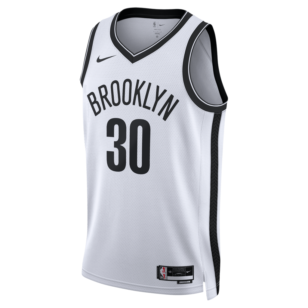 Brooklyn Nets Association Edition Swingman Jersey - White - Julius Randle
