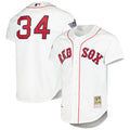 Boston Red Sox David Ortiz White Cooperstown Collection Baseball Jersey