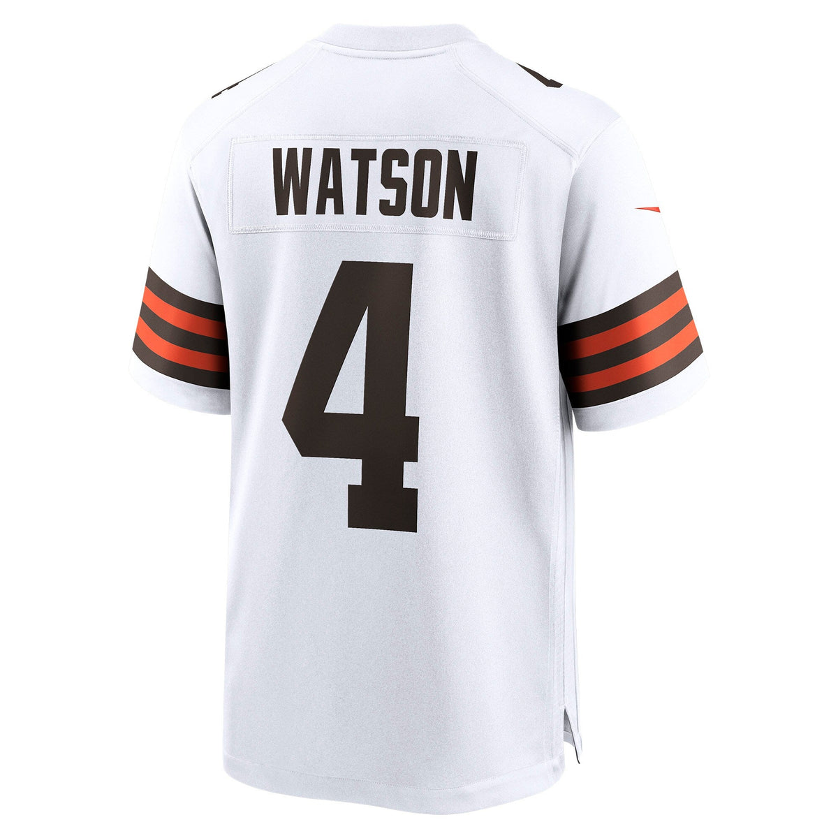 Cleveland Browns Deshaun Watson White Game Football Jersey