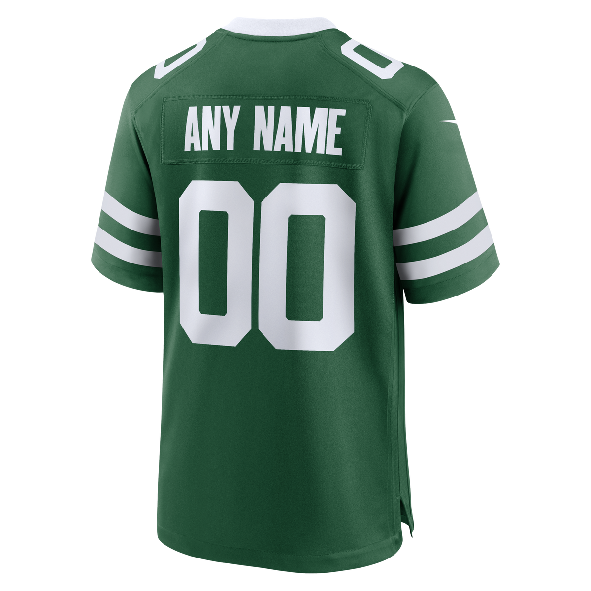 New York Jets Legacy Green Custom Game Football Jersey