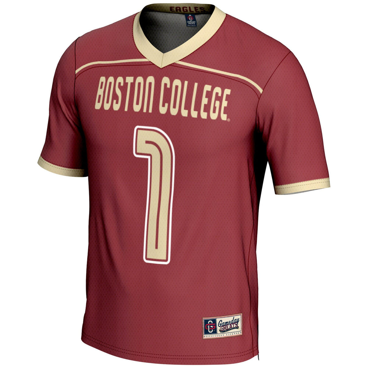 Boston College Eagles #1 Lightweight Lacrosse Jersey - Maroon