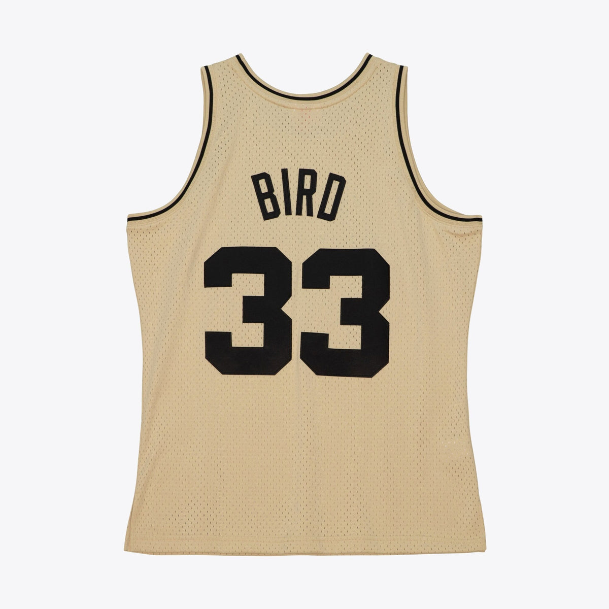 Boston Celtics Larry Bird 1985 Swingman Jersey - Khaki