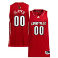 Louisville Cardinals Pick-A-Player NIL Basketball Jersey - Red