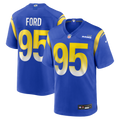 Los Angeles Rams Poona Ford Royal Team Game Football Jersey