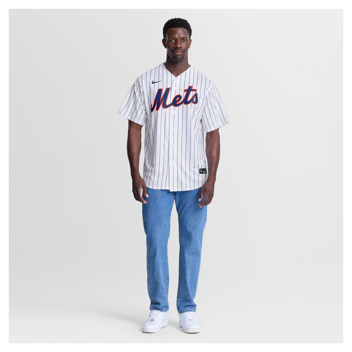 New York Mets Nolan McLean White Home Replica Baseball Jersey