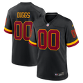 Washington Commanders Stefon Diggs Black Alternate Game Football Jersey