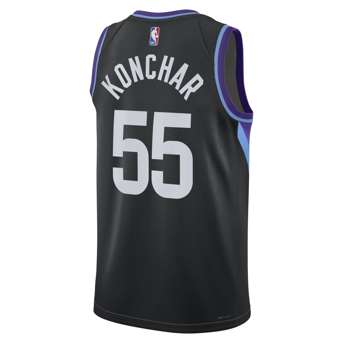 Utah Jazz Statement Edition Swingman Jersey - Black - John Konchar