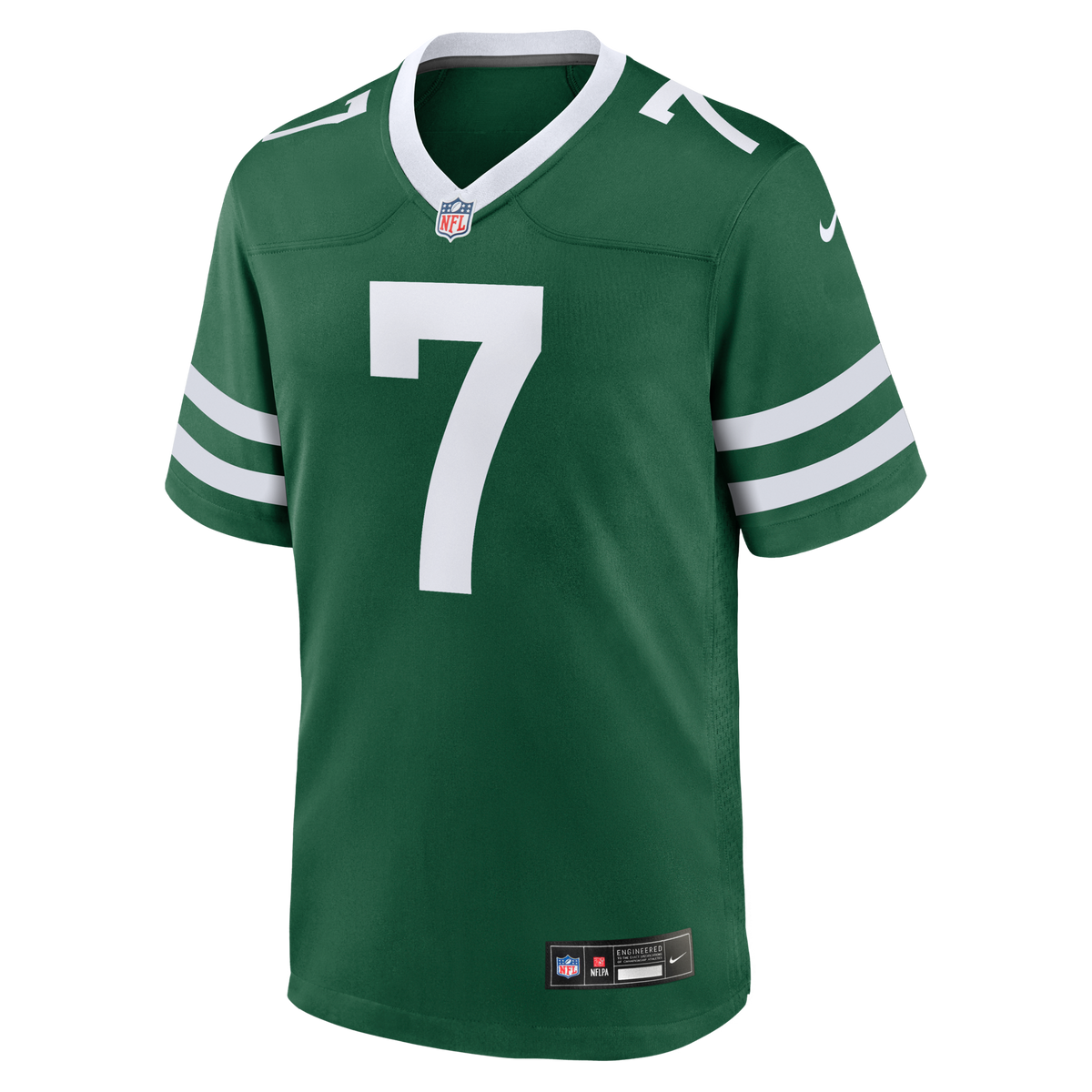 New York Jets Geno Smith Legacy Green Game Football Jersey