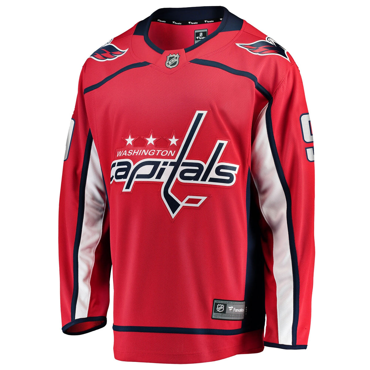 Washington Capitals Ryan Leonard Red Home Breakaway Hockey Jersey