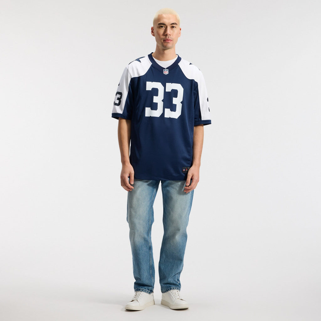 Dallas Cowboys Javonte Williams Navy Alternate Game Football Jersey