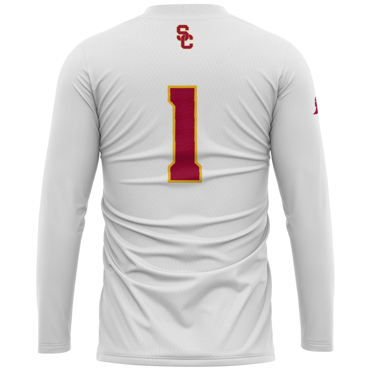 #1 USC Trojans Lightweight Volleyball Jersey - White