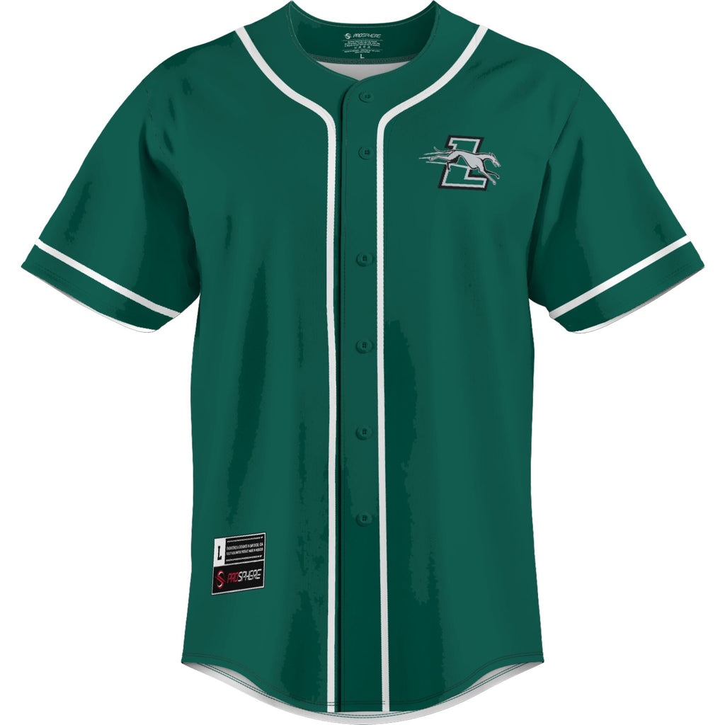 Loyola Greyhounds Lightweight Baseball Jersey - Green