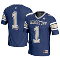 #1 Georgetown Hoyas Football Jersey - Navy