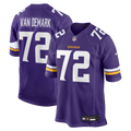 Minnesota Vikings Ryan Van Demark Purple Team Game Football Jersey