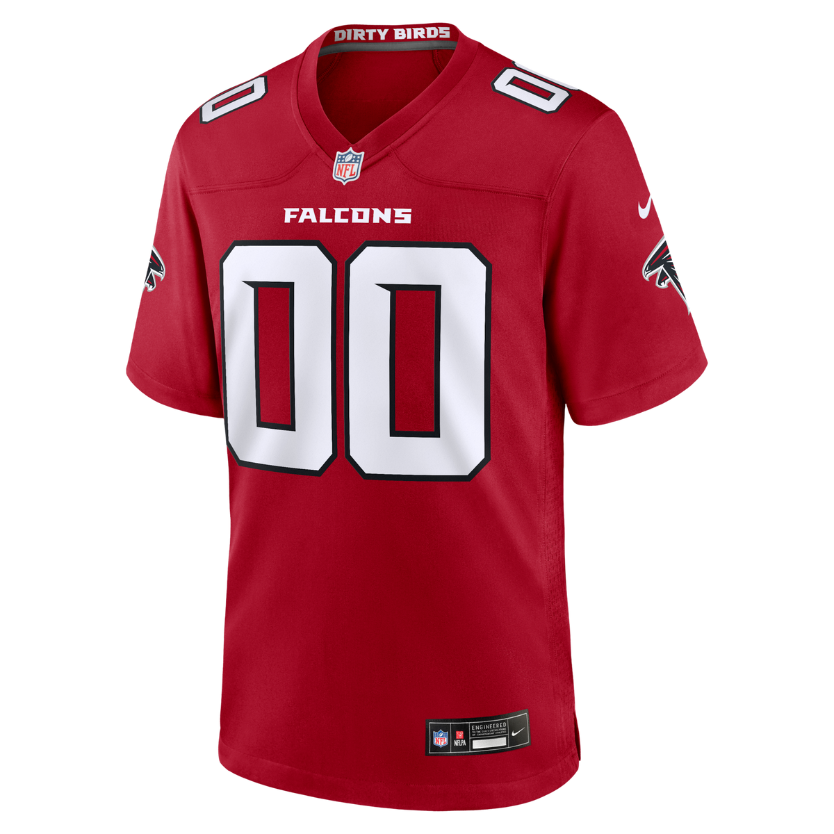 Atlanta Falcons Red Custom Game Football Jersey