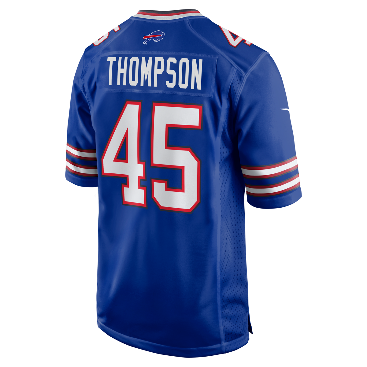 Buffalo Bills Shaq Thompson Royal Team Game Football Jersey