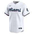 Miami Marlins White Home Limited Baseball Jersey