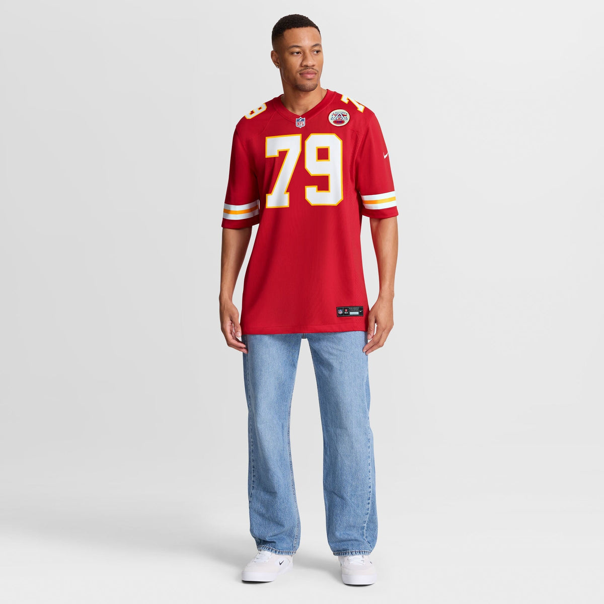 Kansas City Chiefs Esa Pole Red Team Game Football Jersey