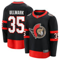 Ottawa Senators Linus Ullmark Black Home Premier Breakaway Player Hockey Jersey
