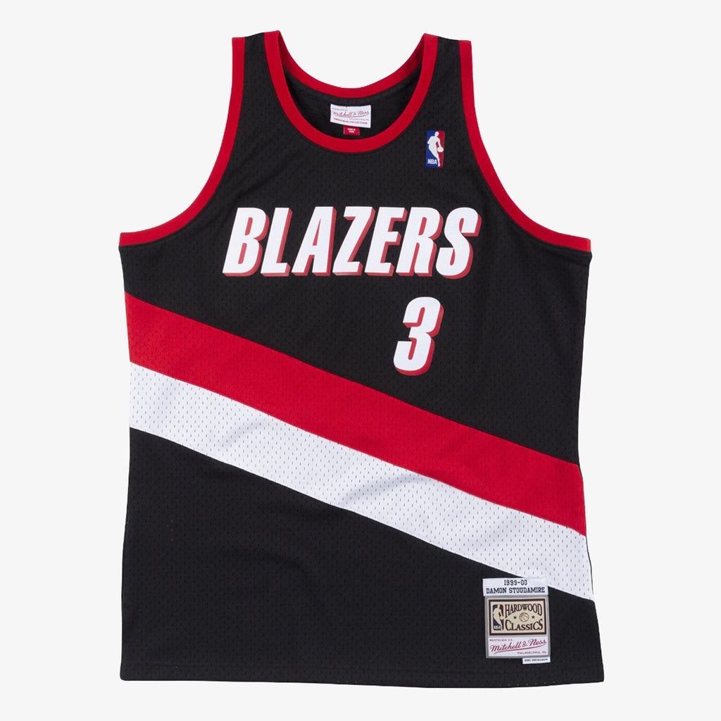 Portland Trail Blazers Swingman Jersey Road Damon Stoudamire 1999-00