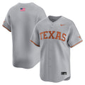 Gray Texas Longhorns Alternate Limited Baseball Jersey