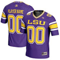 LSU Tigers NIL Pick-A-Player Football Jersey - Purple