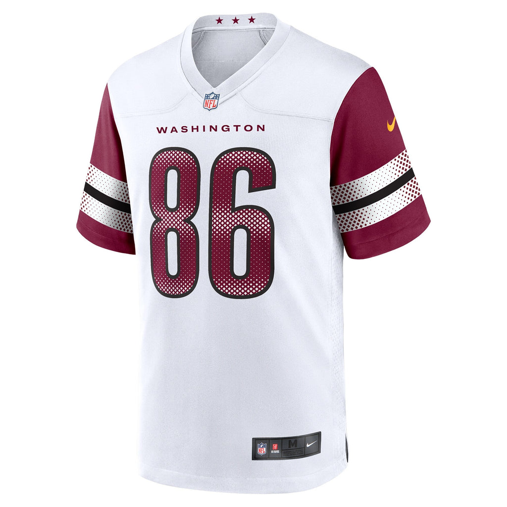 Washington Commanders Zach Ertz White Game Football Jersey
