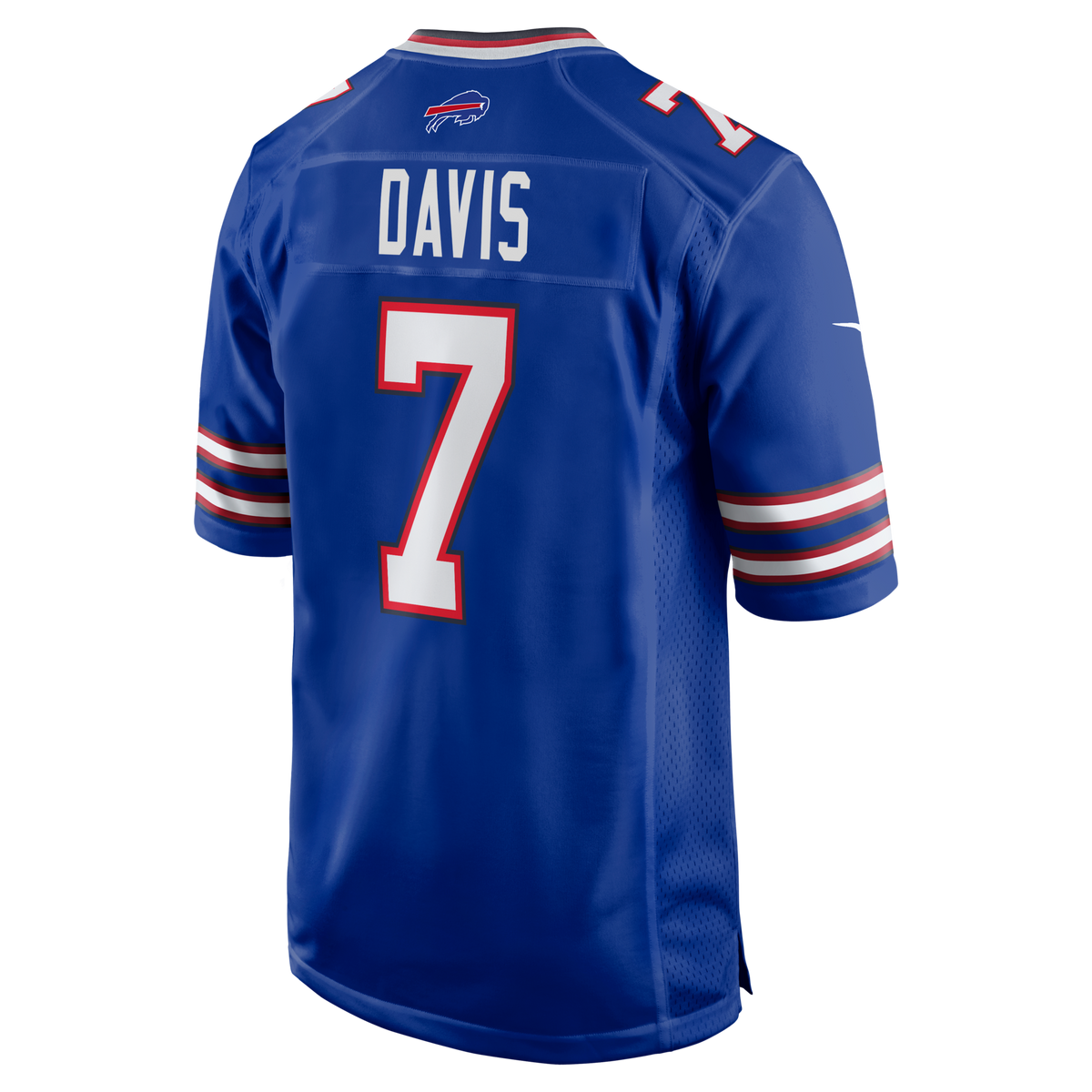 Buffalo Bills Ray Davis Royal Team Game Football Jersey