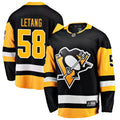 Pittsburgh Penguins Kris Letang Black Home Breakaway Hockey Jersey