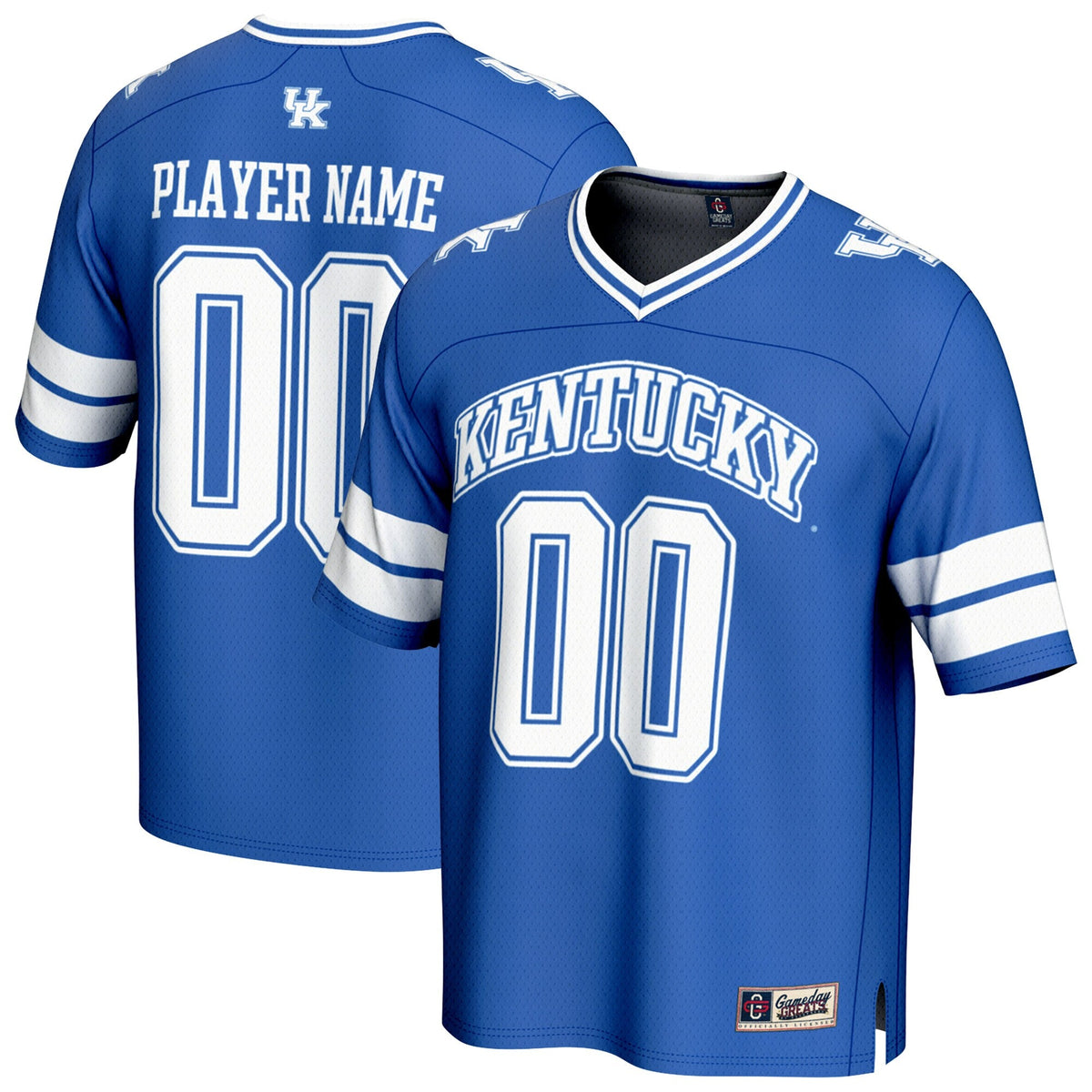 Kentucky Wildcats NIL Pick-A-Player Football Fashion Jersey - Royal