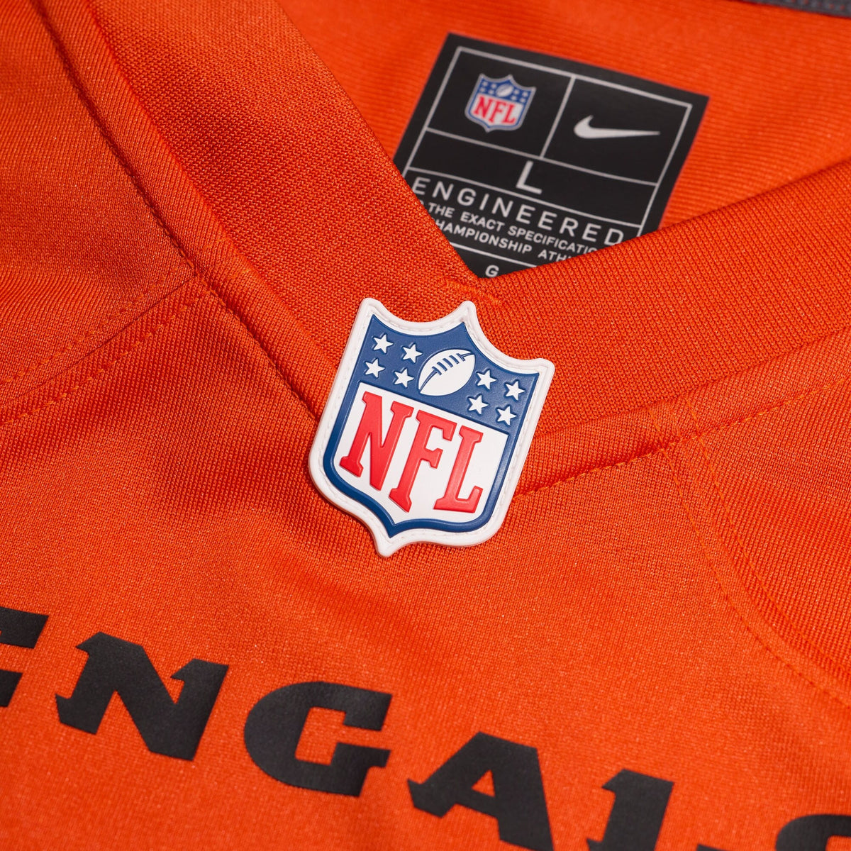 Cincinnati Bengals Ja'Marr Chase Orange Alternate Game Football Jersey