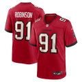 Tampa Bay Buccaneers A'Shawn Robinson Red Team Game Football Jersey