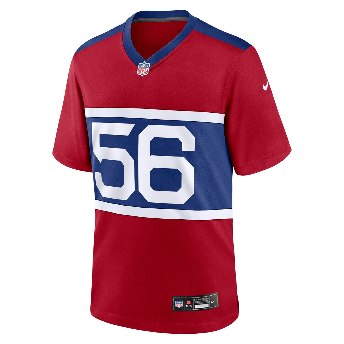 New York Giants Lawrence Taylor Century Red Alternate Retired Player Game Football Jersey