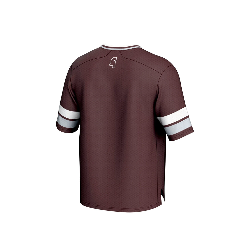 Maroon Mississippi State Bulldogs Spirit Football Jersey