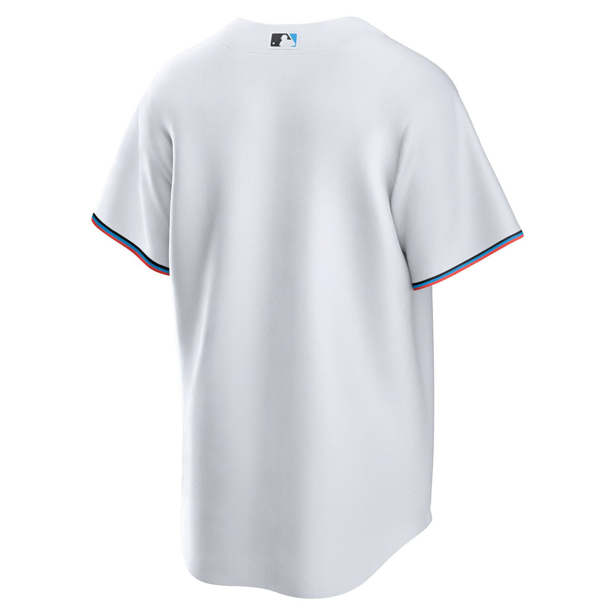 Miami Marlins White Home Blank Replica Baseball Jersey