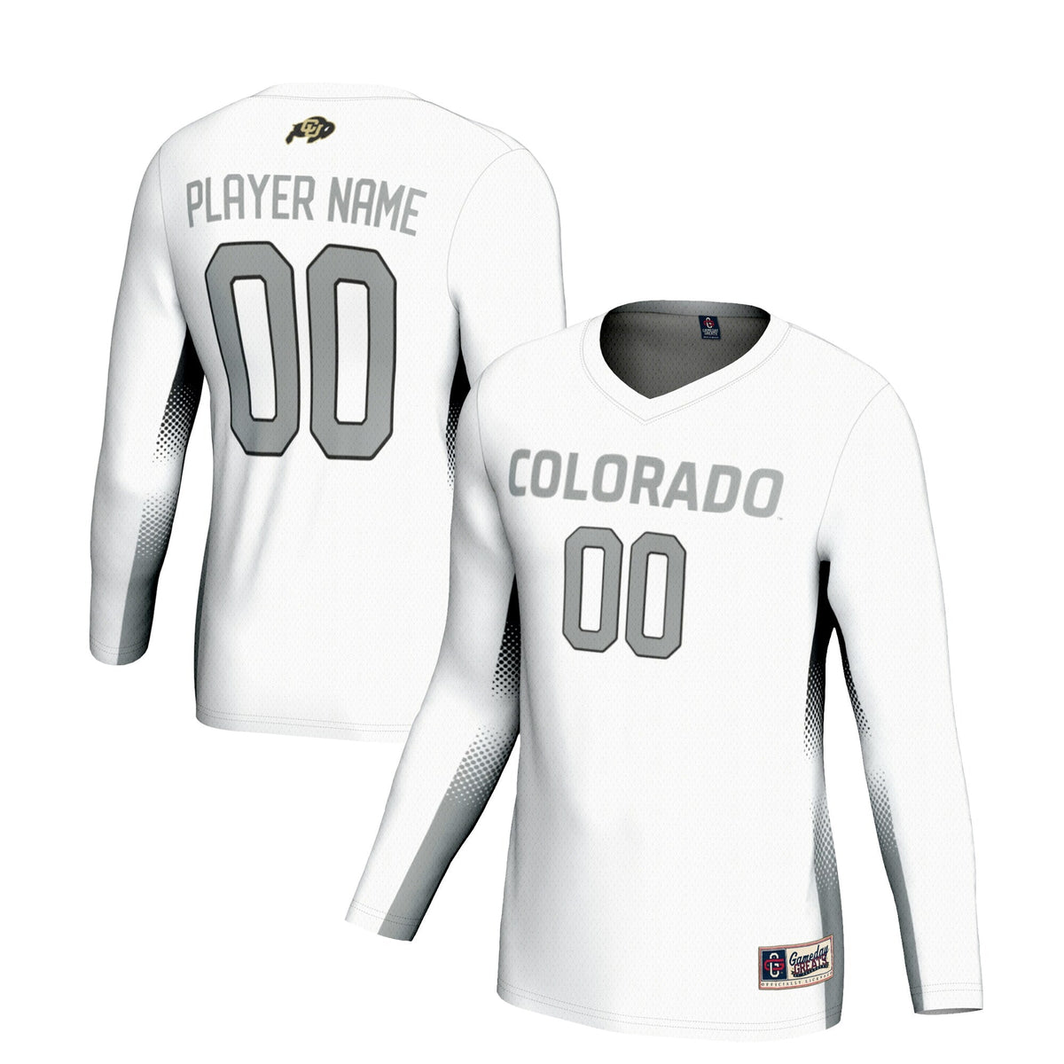Colorado Buffaloes Adult NIL Lightweight Volleyball Jersey - White