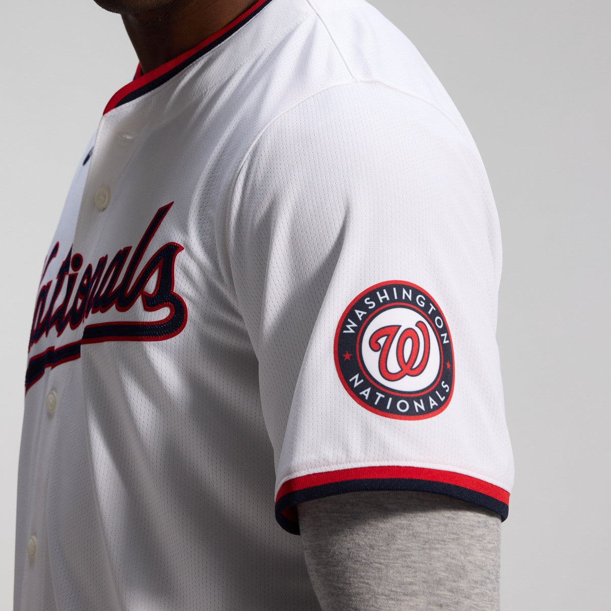 Washington Nationals White Home Limited Baseball Jersey