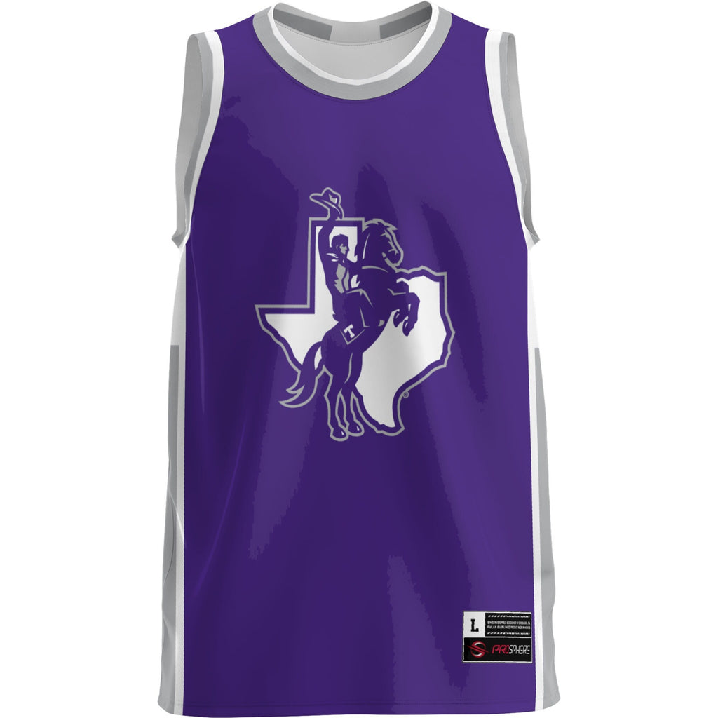 Tarleton State Texans Lightweight Basketball Jersey - Purple