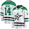 Dallas Stars Jamie Benn White Breakaway Hockey Jersey