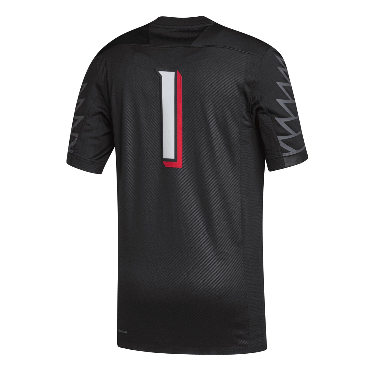#1 Black Louisville Cardinals Premier Football Jersey
