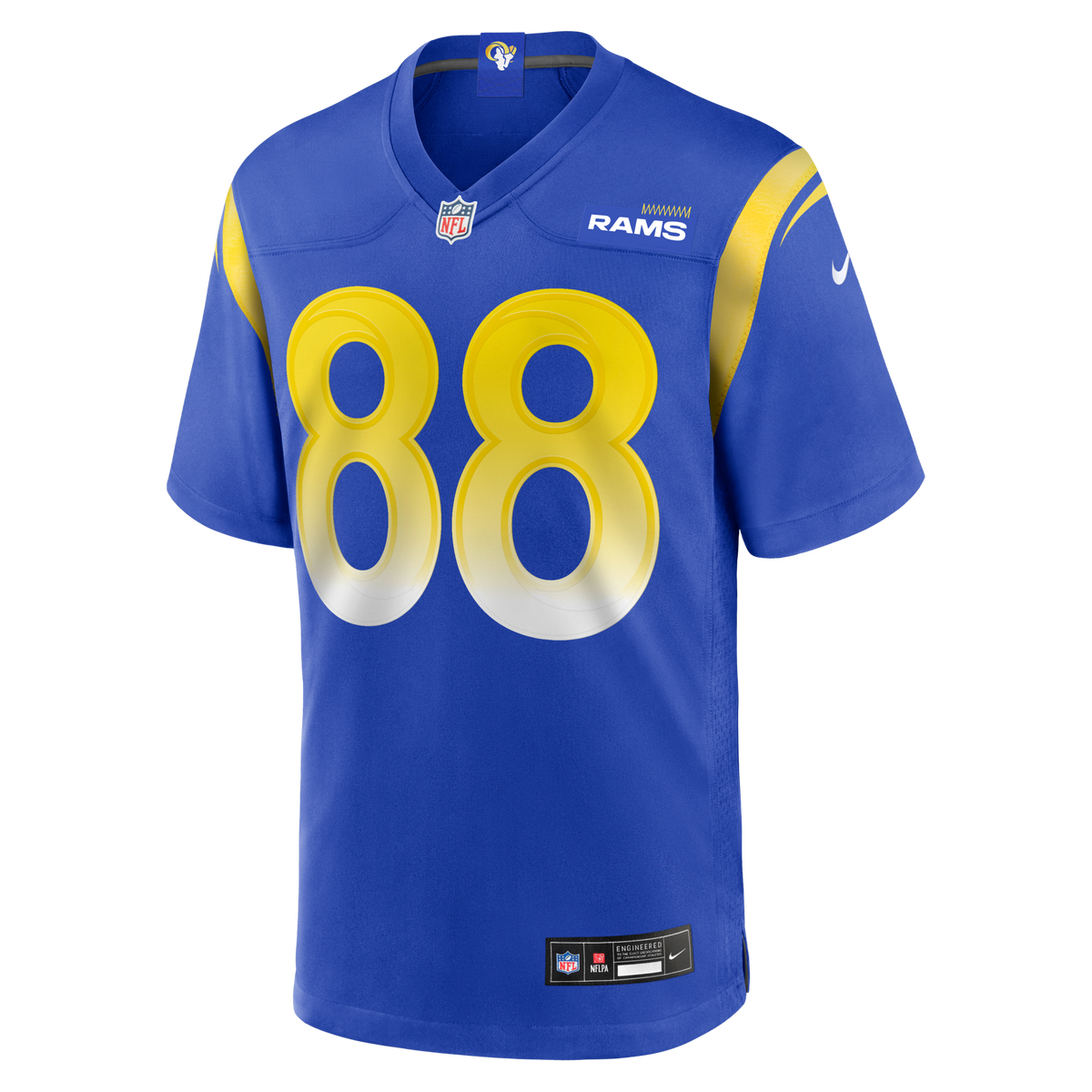 Los Angeles Rams Jordan Whittington Royal Team Game Football Jersey