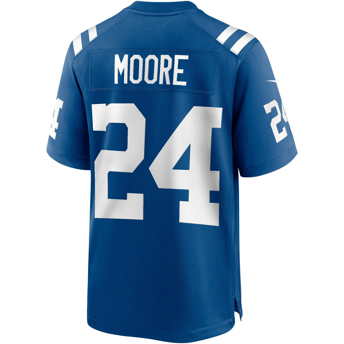 Indianapolis Colts Lenny Moore Royal Game Retired Player Football Jersey