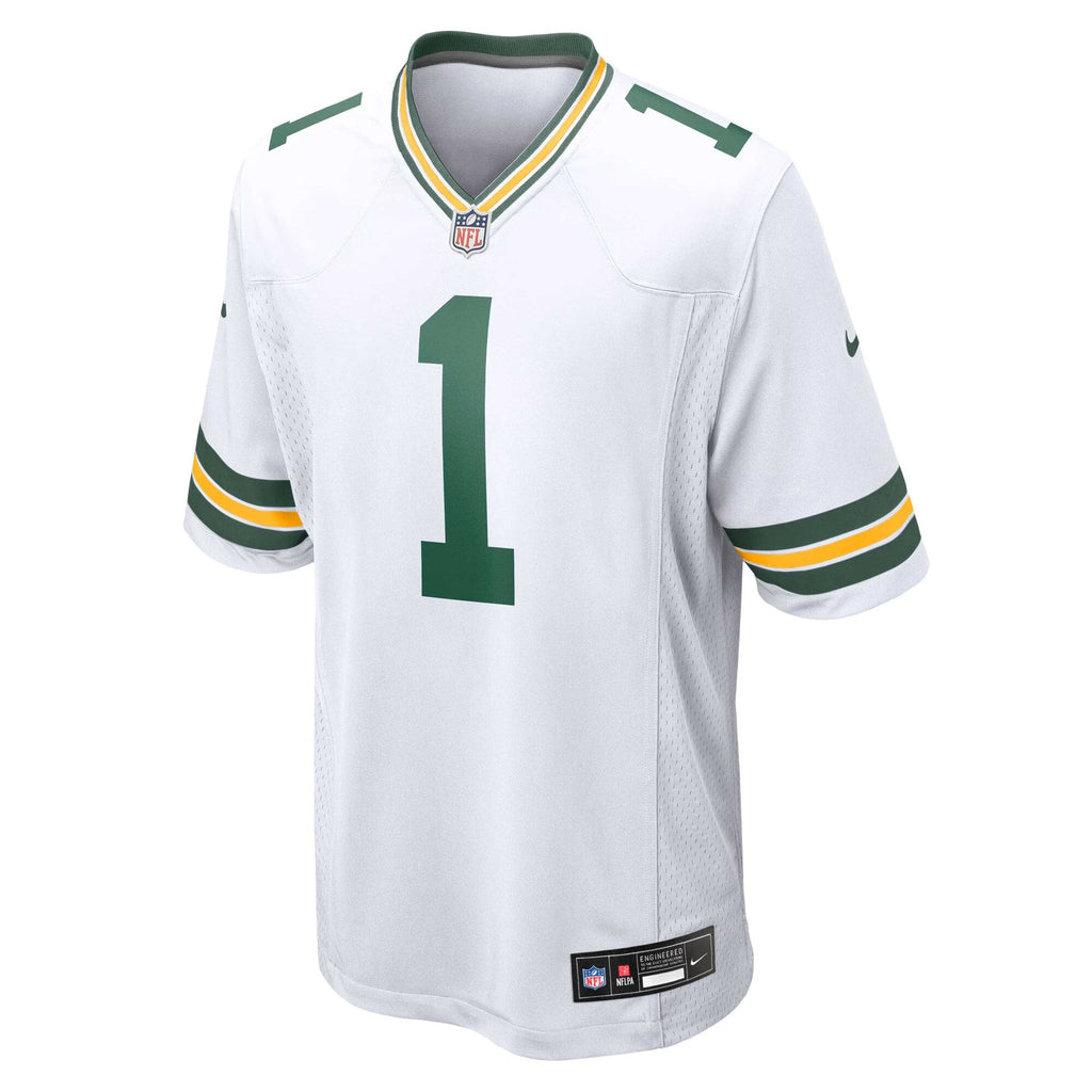 Green Bay Packers Micah Parsons White Game Player Football Jersey