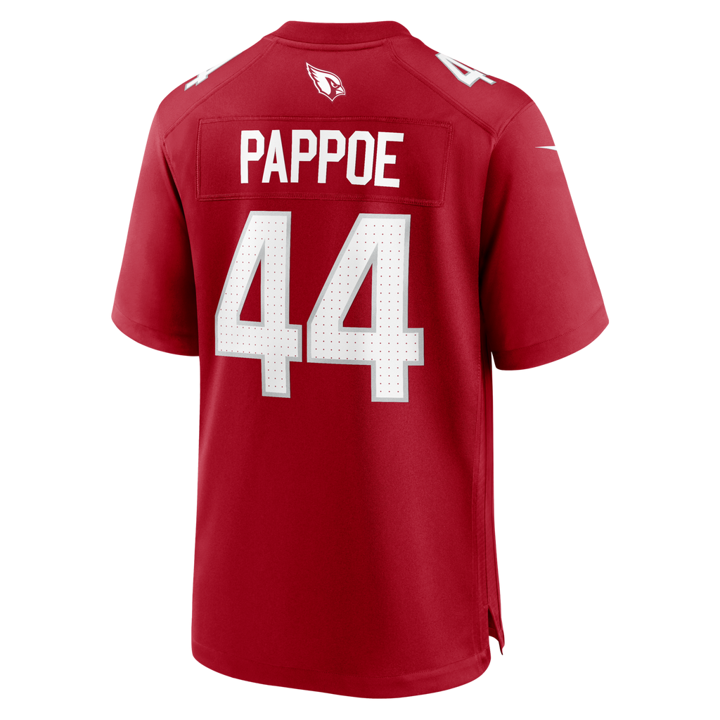 Arizona Cardinals Owen Pappoe Cardinal Team Game Football Jersey